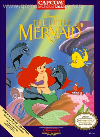 Cover Little Mermaid, The for NES